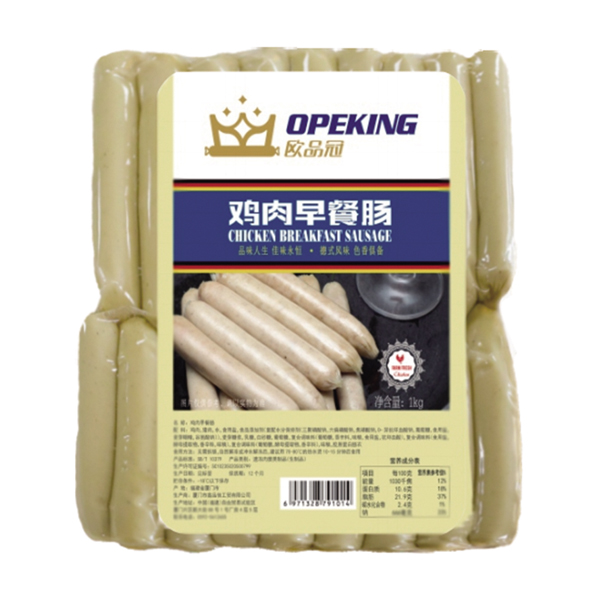 欧品冠鸡肉早餐肠（1kg）